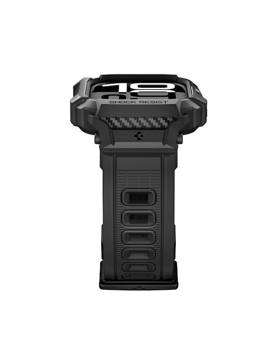 Spigen Rugged Armor Pro 2 Matte Black Apple Watch 11 42mm Acs10494