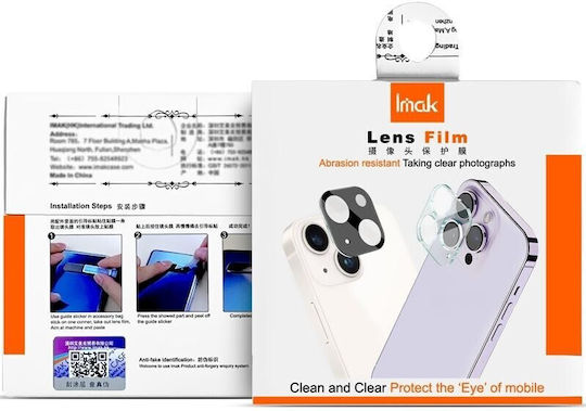 Imak Camera Protection Tempered Glass Black for the Xiaomi Redmi Note 13 Pro 5G