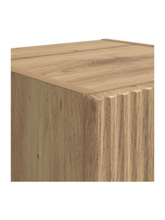 Wand Wohnzimmer Schrank aus Spanplatte Karydia 30x31x100cm