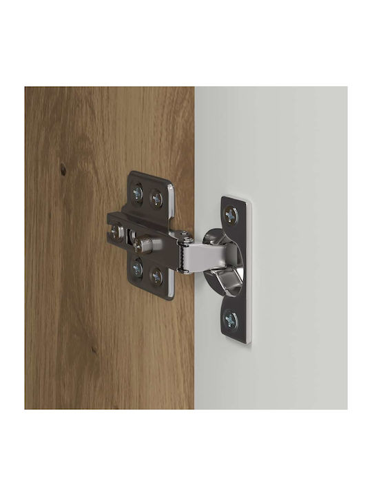 Wand Wohnzimmer Schrank aus Spanplatte Karydia 30x31x100cm