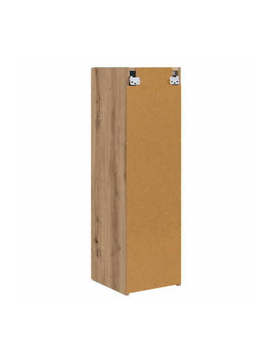Wand Wohnzimmer Schrank aus Spanplatte Karydia 30x31x100cm