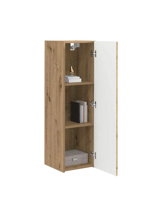 Wand Wohnzimmer Schrank aus Spanplatte Karydia 30x31x100cm
