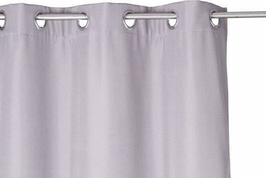 Atmosphera Vorhang Verdunkelung mit Grommet Gray 140x260cm