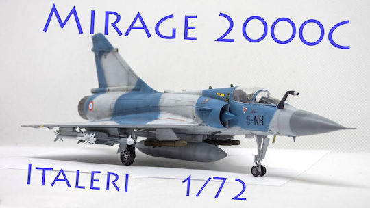 Italeri Mirage 2000 B D Haf Scale 1:72 90023