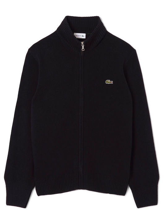 Men's Knitted Black Cardigan