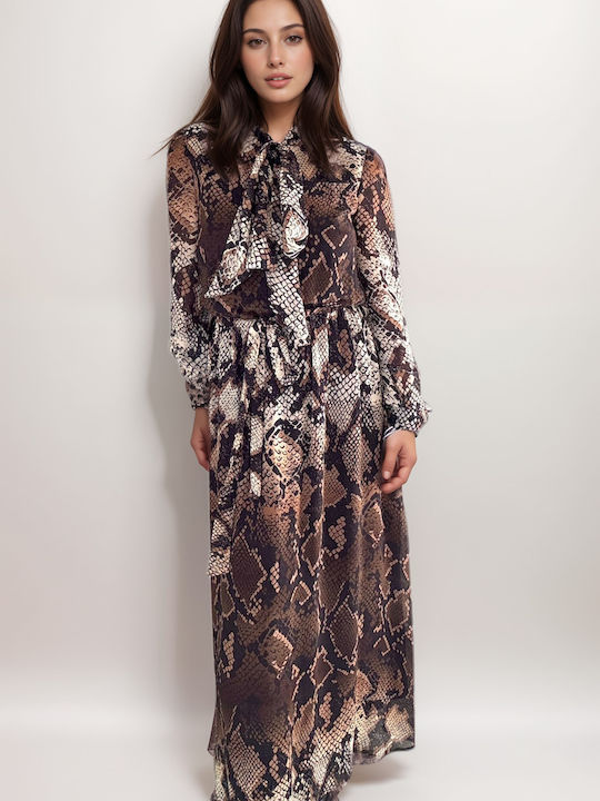 Maxi Φόρεμα Animal Print