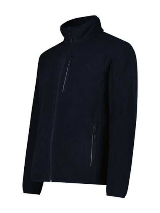 Men's Fleece Cardigan Black