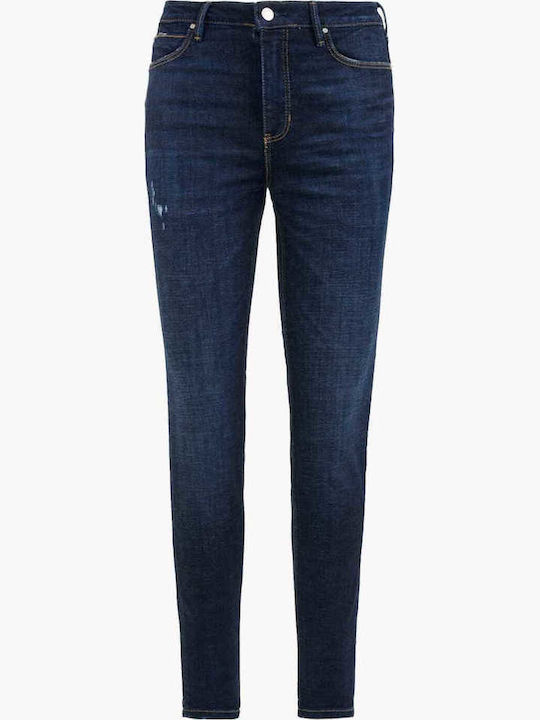 1981 Γυναικείο Jean Παντελόνι σε Skinny Εφαρμογή Σκούρο Μπλε
