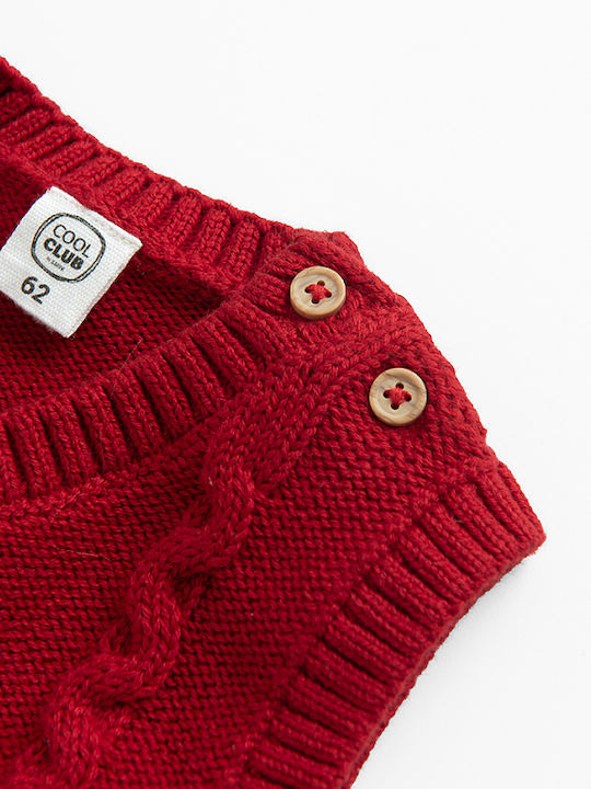 Kids' Vest Sleeveless Red
