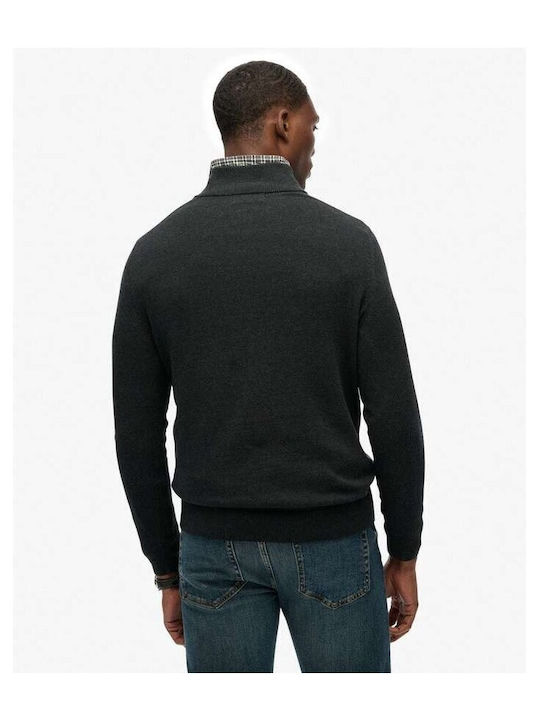 Superdry Πουλόβερ Charcoal Marl