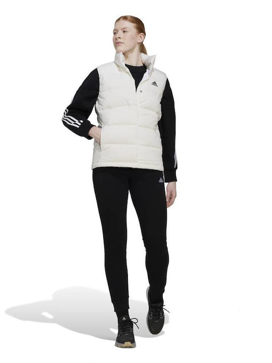 Performance Women's Short Puffer Jacket for Winter White