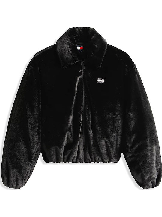 Κοντό Γυναικείο Bomber Jacket Black