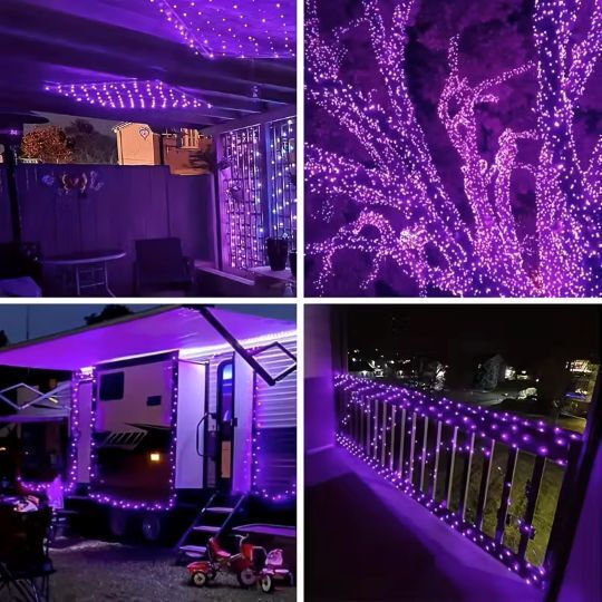 100 Λαμπάκια LED 10μ. Ροζ σε Σειρά