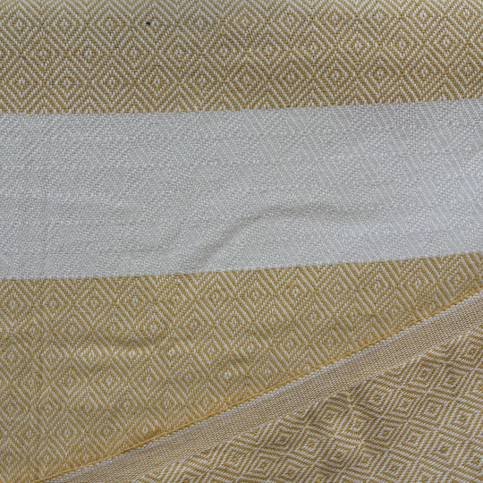 Pestemal Beach Towel Cotton Yellow 180x100cm.