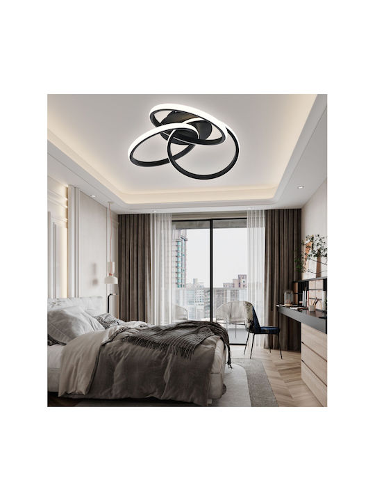 Lightplanet Deckenleuchte Beige mit Integrierter LED und Fernbedienung