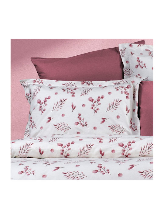 Dimcol Myrto Bed Sheets Super-Double 220x240cm 353 Rotten Apple Set