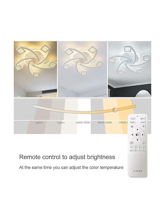 Lightplanet Deckenleuchte mit Integrierter LED und Fernbedienung