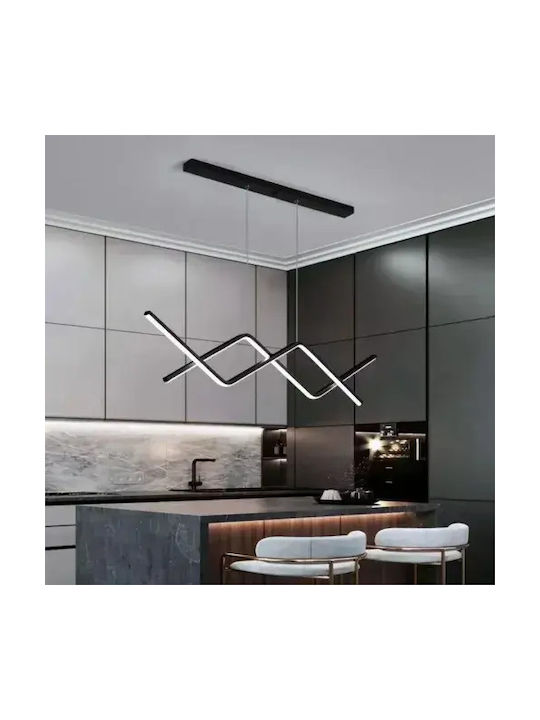 Lightplanet Lustră Alb LED cu Alb Rece Lumină