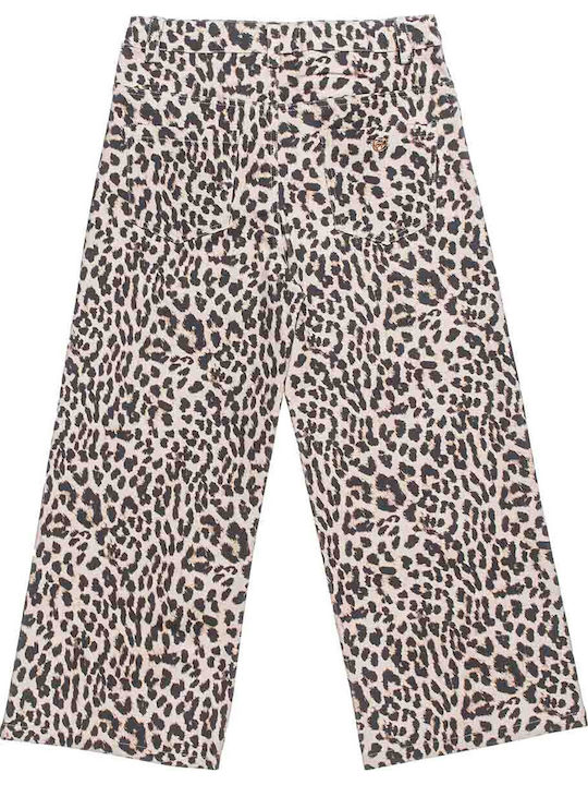 Kids' Denim Pants Beige