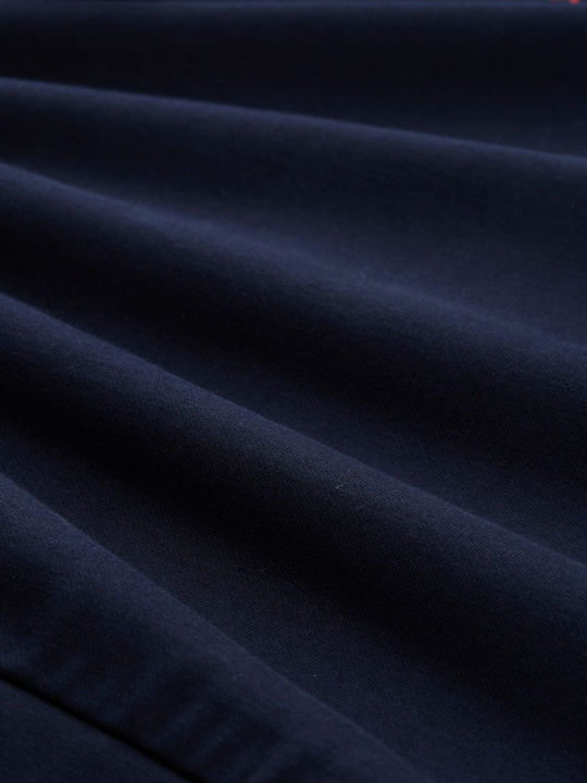 Sweatshirt with Hood Navy