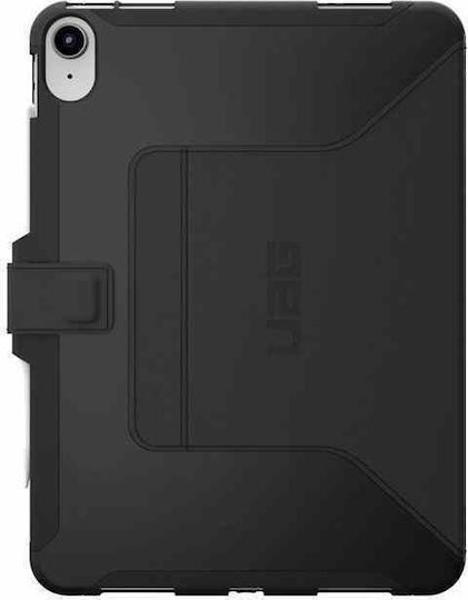 UAG Scout Folio Flip Cover Durable Blacη (Apple iPad 11 & 10.9 (2025/22 - 11/10th gen)) 12339IB14040