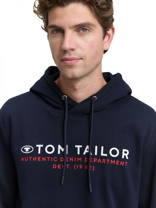 Sweatshirt with Hood Navy