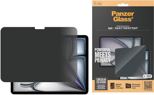 PanzerGlass 0.61mm Privacy Screen Protector (Apple iPad Air 11"/10.9)