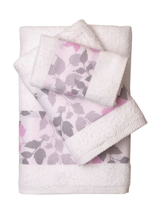 Anna Riska Badetuch-Set 3 Stück Grau Gewicht 500gr/m²