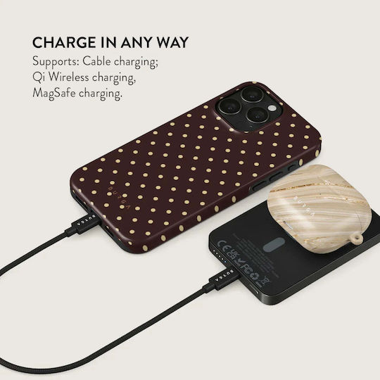 Burga MagSafe Power Bank 5000mAh 7.5W με Θύρα USB-C Gunmetal - Sorry Busy