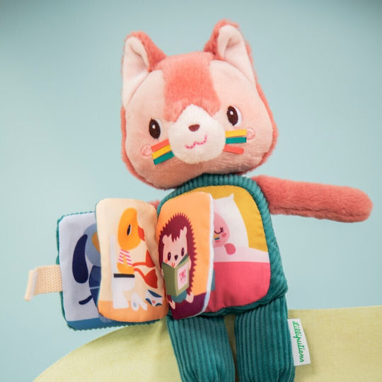 Lilliputiens Activity Book made of Fabric with Lights for 6++ Months