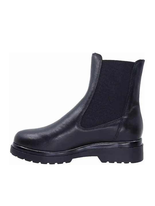Leather Women's Chelsea Boots Black