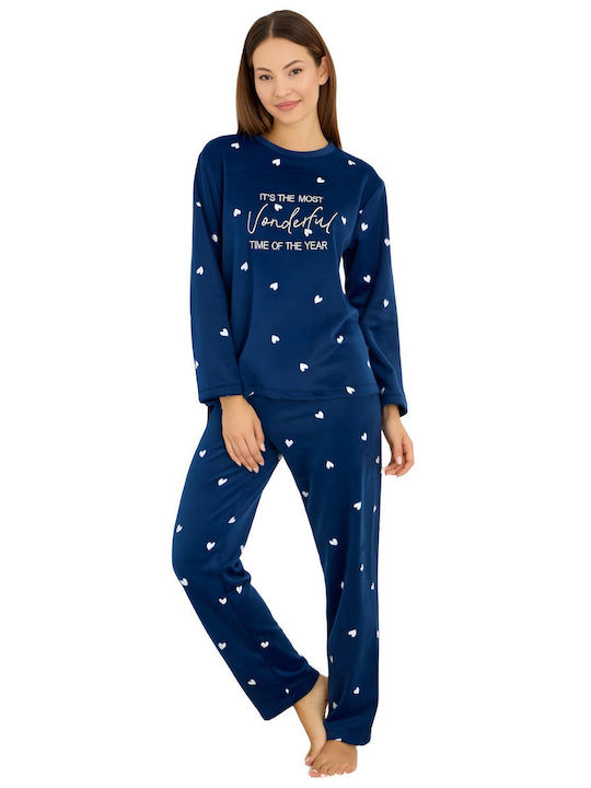 Boyraz Winter Damen Pyjama-Set