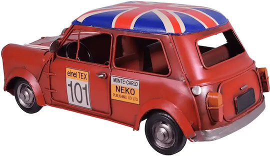 SP Souliotis Antique Decorative Miniature Car Metallic Retro 28cm