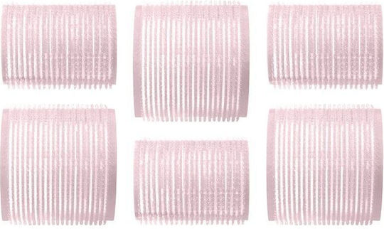 Velcro Hair Rollers Pink 12 Pieces Voluminous Blow Out Look By Upper Canada