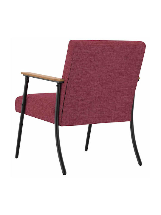 Armchair Red 59x75x78cm