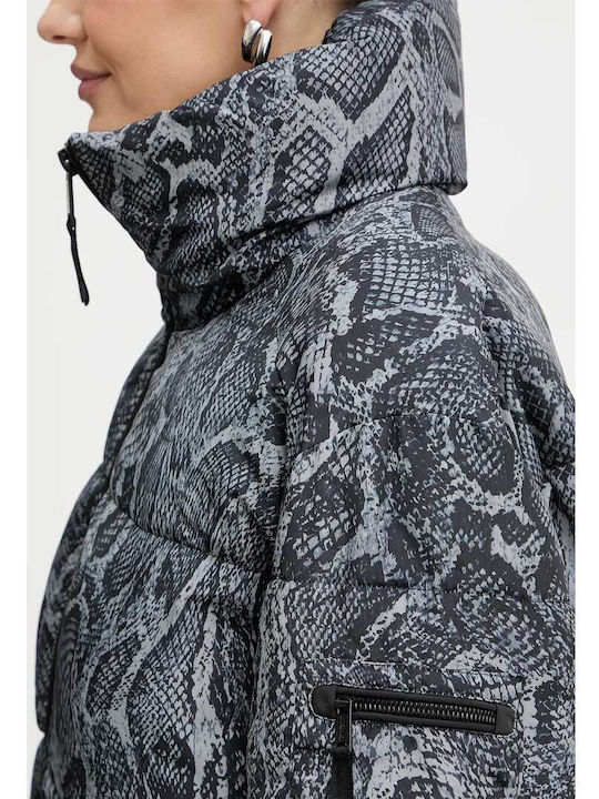 Κοντό Γυναικείο Puffer Μπουφάν Multi