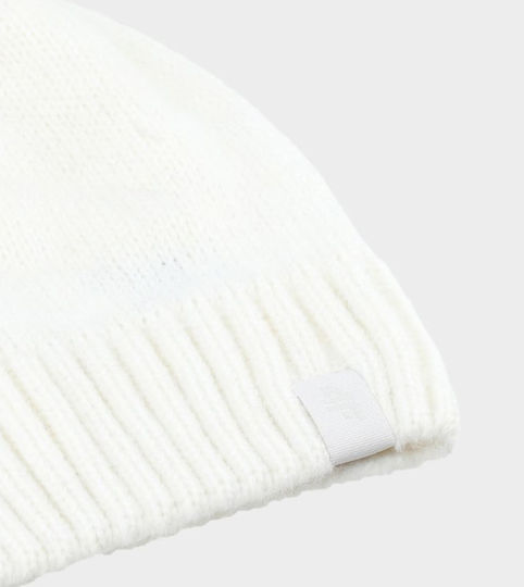 Beanie Beanie Knitted in White color