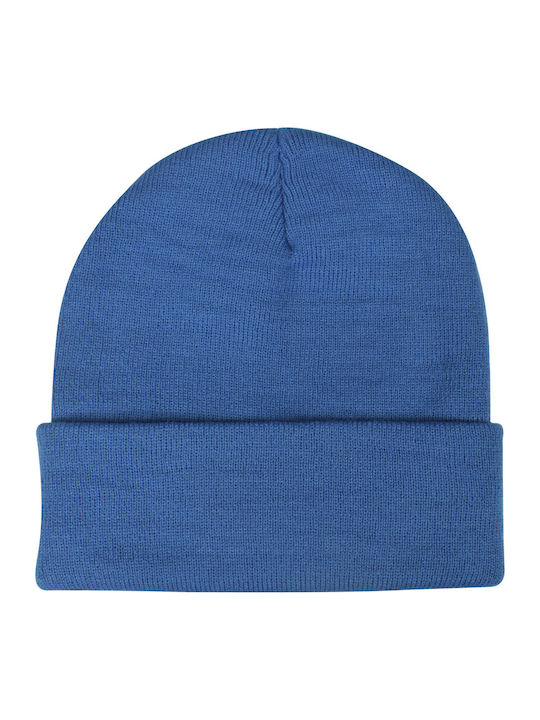 Beanie Unisex Beanie Knitted in Blue color