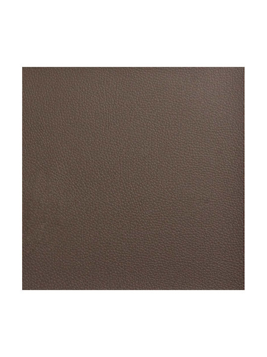 Διθέσιος Καναπές Δερματίνη Καφέ 120.5x65x75εκ.