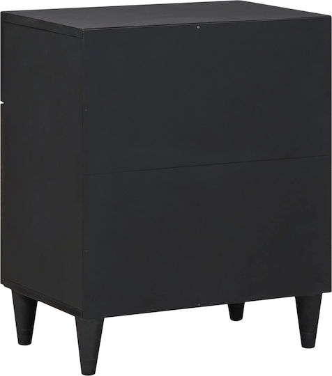 Комод Стъклен Solid mango wood 50x33x60см