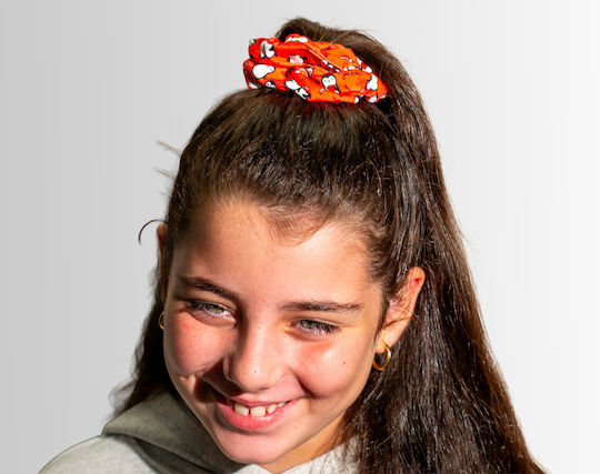 Scrunchie Πιγκουίνους Καρδιές Penguin Love Scrunchie