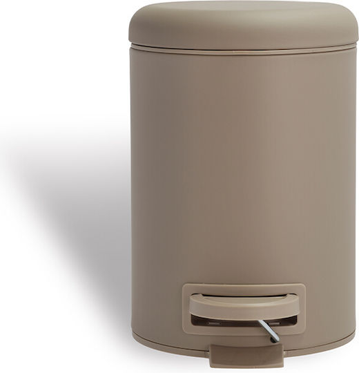 Södahl Metallisch Badezimmer Mülleimer 3Es Braun