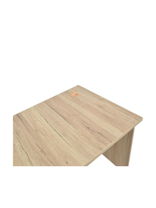 Γραφείο Anze Ξύλινο Φυσικό 150x75x75εκ.