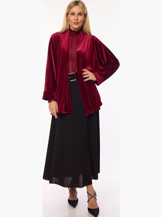 Women's Cardigan Bordeaux