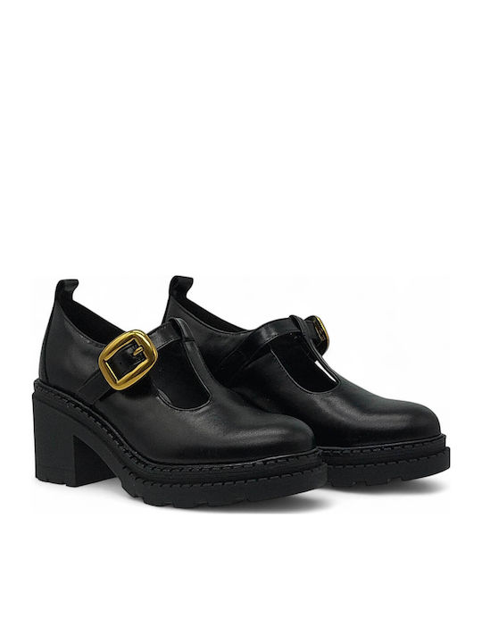 Pumps mit mittelhohem Absatz Schwarz