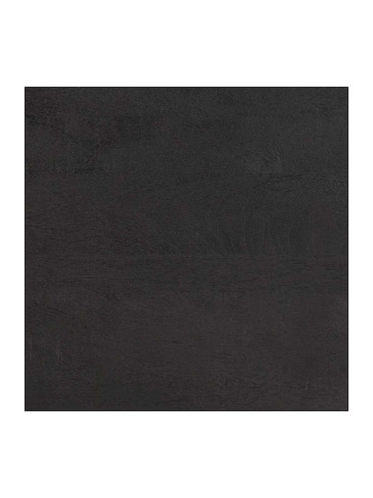 Δίφυλλη Ντουλάπα Μαύρο 60x33x100cm