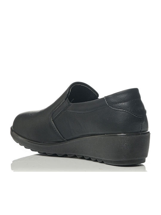 Damen Mokassins in Schwarz Farbe