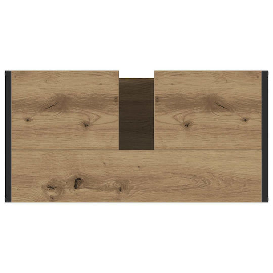 vidaXL Waschtisch ohne Waschbecken L60xB60xH30cm Walnut