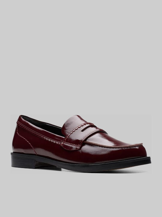 Straven Edge Damen Mokassins in Rot Farbe