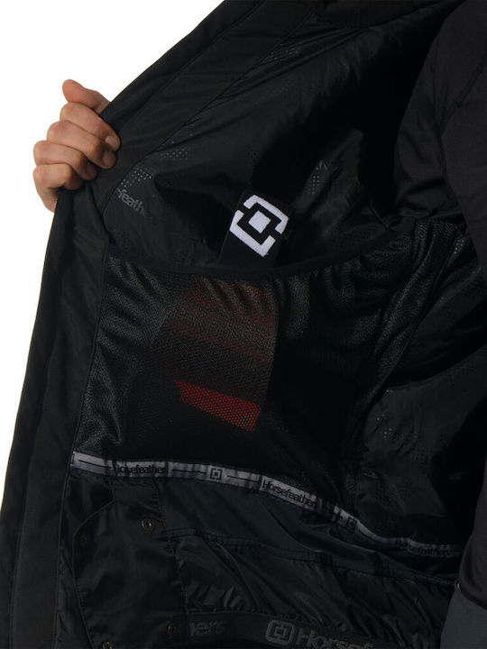 Horsefeathers OM326A Männer Jacke aus für Ski & Snowboard Schwarz